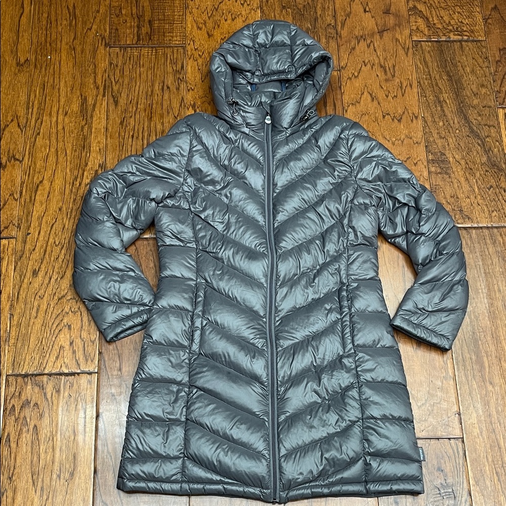 Calvin Klein Packable Lightweight Down Hooded Puffer Coat